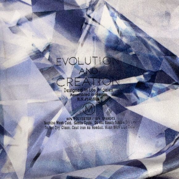 Evolution And Creation Leggings Women's M Workout Athletic Running Yoga Training - Picture 8 of 8